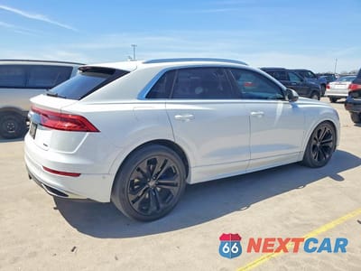 Trzecie zdjęcie samochodu z tyłu: 2019 AUDI Q8 PRESTIGE VIN:WA1CVAF1XKD008276 - miniatura