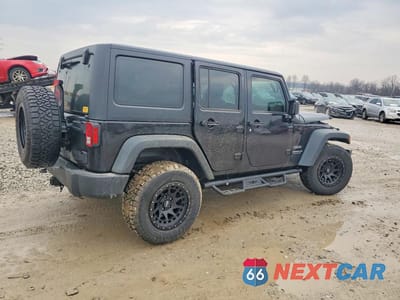Trzecie zdjęcie samochodu z tyłu: 2015 JEEP WRANGLER UNLIMITED SPORT VIN:1C4BJWDG9FL740136 - miniatura