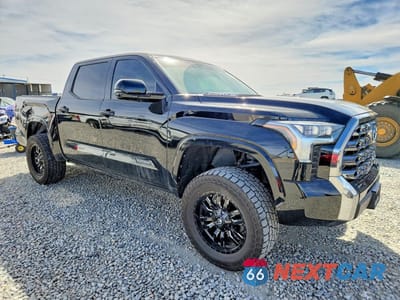 Czwarte zdjęcie samochodu z boku: 2024 TOYOTA TUNDRA PLATINUM HV VIN:5TFNC5DB6RX049682 - miniatura