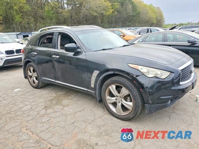 Czwarte zdjęcie samochodu z boku: 2009 INFINITI FX35 BASE VIN:JNRAS18U79M101232 - miniatura