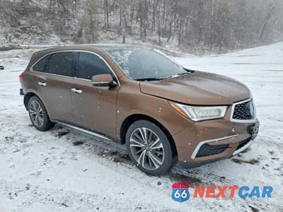 Czwarte zdjęcie samochodu z boku: 2019 ACURA MDX TECHNOLOGY VIN:5J8YD4H56KL013594 - miniatura