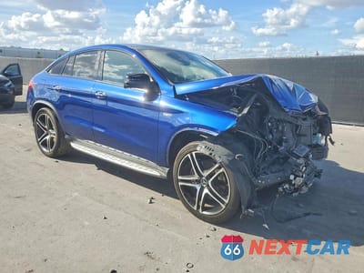 Czwarte zdjęcie samochodu z boku: 2019 MERCEDES-BENZ GLE COUPE 43 AMG VIN:4JGED6EB4KA137698 - miniatura