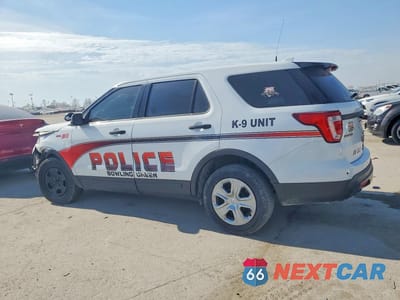 Drugie zdjęcie samochodu z przodu: 2017 FORD EXPLORER POLICE INTERCEPTOR VIN:1FM5K8AR9HGC35314 - miniatura