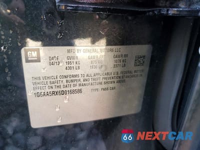 Zdjęcie 13 z 13 samochodu: 2013 CADILLAC ATS VIN:1G6AA5RX6D0168586 - miniatura