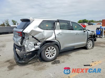 Trzecie zdjęcie samochodu z tyłu: 2024 TOYOTA GRAND HIGHLANDER HYBRID XLE VIN:5TDABAA54RS001354 - miniatura