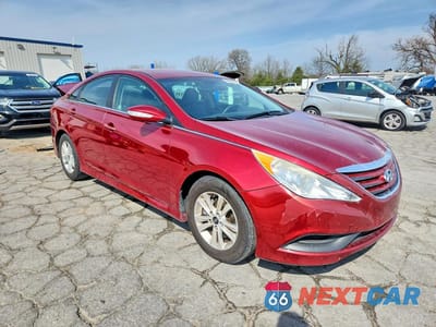 Czwarte zdjęcie samochodu z boku: 2014 HYUNDAI SONATA GLS VIN:5NPEB4AC6EH906728 - miniatura