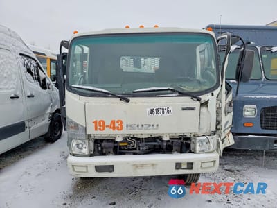 Piąte zdjęcie samochodu w środku: 2019 ISUZU NPR XD FLATBED TRUCK VIN:JALC4W162K7K01186 - miniatura