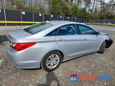 Trzecie zdjęcie samochodu z tyłu: 2012 HYUNDAI SONATA GLS VIN:5NPEB4AC7CH442412 - miniatura