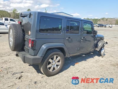 Trzecie zdjęcie samochodu z tyłu: 2017 JEEP WRANGLER UNLIMITED SAHARA VIN:1C4BJWEG1HL700361 - miniatura