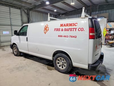 Drugie zdjęcie samochodu z przodu: 2011 CHEVROLET EXPRESS 1500 UTILITY / SERVICE VAN VIN:1GCSGAFX8B1115196 - miniatura