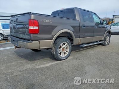 Trzecie zdjęcie samochodu z tyłu: 2005 FORD F150 SUPERCREW VIN:1FTPW14525KE56828 - miniatura
