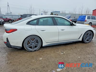Trzecie zdjęcie samochodu z tyłu: 2025 BMW I4 EDRIVE 40 VIN:WBY23HD04SFU71589 - miniatura