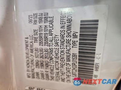 Zdjęcie 14 z 14 samochodu: 2023 ACURA RDX VIN:5J8TC2H33PL015391 - miniatura