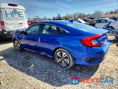 Drugie zdjęcie samochodu z przodu: 2017 HONDA CIVIC EXL VIN:19XFC1F74HE021920 - miniatura