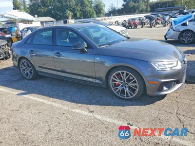 Czwarte zdjęcie samochodu z boku: 2019 AUDI A4 PRESTIGE VIN:WAUFNAF48KA075907 - miniatura