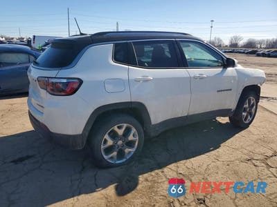 Trzecie zdjęcie samochodu z tyłu: 2020 JEEP COMPASS LIMITED VIN:3C4NJDCB0LT118323 - miniatura