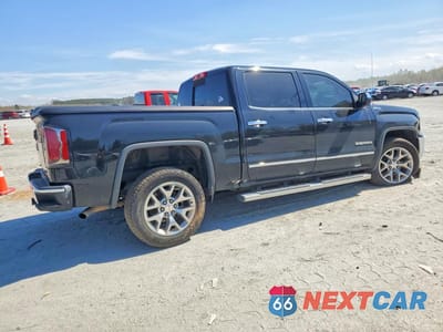 Trzecie zdjęcie samochodu z tyłu: 2018 GMC SIERRA K1500 SLT VIN:3GTU2NEC7JG176522 - miniatura