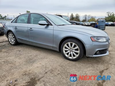 Czwarte zdjęcie samochodu z boku: 2010 AUDI A4 PREMIUM PLUS VIN:WAUFFAFL4AN040583 - miniatura