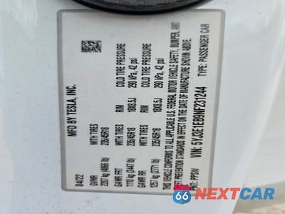 Zdjęcie 13 z 13 samochodu: 2022 TESLA MODEL 3 VIN:5YJ3E1EB9NF231244 - miniatura