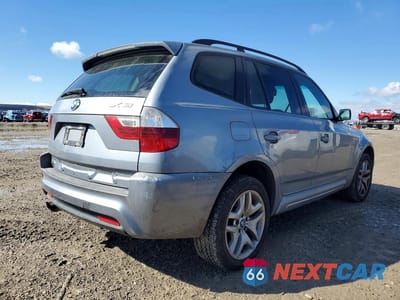 Trzecie zdjęcie samochodu z tyłu: 2007 BMW X3 3.0SI VIN:WBXPC93487WJ02018 - miniatura
