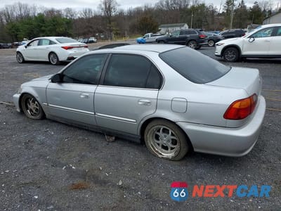 Drugie zdjęcie samochodu z przodu: 1999 HONDA CIVIC EX VIN:1HGEJ8544XL037799 - miniatura
