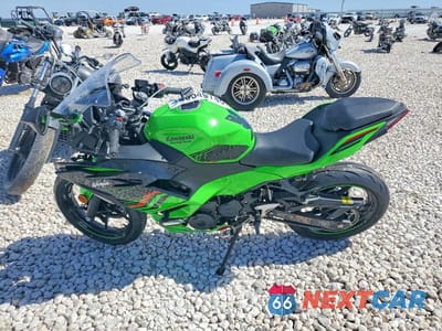 Trzecie zdjęcie samochodu z tyłu: 2024 KAWASAKI EX500 A VIN:ML5EXGJ10RDA12590 - miniatura