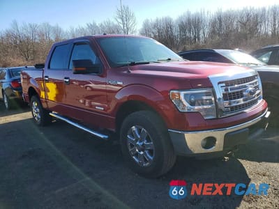 Czwarte zdjęcie samochodu z boku: 2014 FORD F150 SUPERCREW VIN:1FTFW1ET6EFA91345 - miniatura