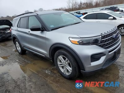 Czwarte zdjęcie samochodu z boku: 2020 FORD EXPLORER XLT VIN:1FMSK8DH2LGB33710 - miniatura