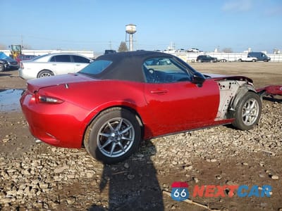 Trzecie zdjęcie samochodu z tyłu: 2016 MAZDA MX-5 MIATA SPORT VIN:JM1NDAB75G0118680 - miniatura