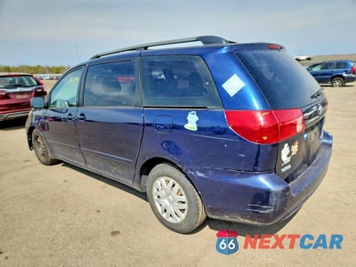 Drugie zdjęcie samochodu z przodu: 2007 TOYOTA SIENNA CE 7-PASSENGER VIN:5TDZK23CX7S079221 - miniatura