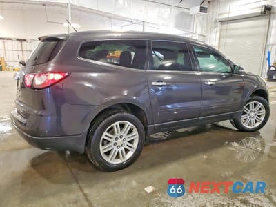 Trzecie zdjęcie samochodu z tyłu: 2014 CHEVROLET TRAVERSE LT VIN:1GNKVGKD7EJ107929 - miniatura