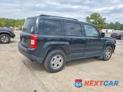 Trzecie zdjęcie samochodu z tyłu: 2012 JEEP PATRIOT SPORT VIN:1C4NJPBA9CD568939 - miniatura
