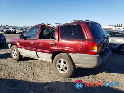 Drugie zdjęcie samochodu z przodu: 1999 JEEP GRAND CHEROKEE LAREDO VIN:1J4GW58S6XC784073 - miniatura