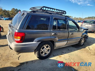 Trzecie zdjęcie samochodu z tyłu: 2000 JEEP GRAND CHEROKEE LAREDO VIN:1J4G248S8YC410703 - miniatura