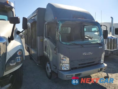Czwarte zdjęcie samochodu z boku: 2017 ISUZU NRR DELIVERY TRUCK VIN:JALE5W162H7300685 - miniatura