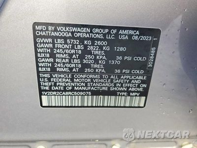 Zdjęcie 14 z 14 samochodu: 2024 VOLKSWAGEN ATLAS SE VIN:1V2DR2CA8RC509075 - miniatura