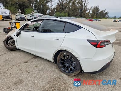 Drugie zdjęcie samochodu z przodu: 2020 TESLA MODEL Y VIN:5YJYGDEE5LF059285 - miniatura