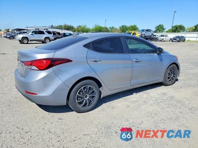 Trzecie zdjęcie samochodu z tyłu: 2016 HYUNDAI ELANTRA SE VIN:5NPDH4AE4GH699545 - miniatura