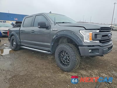 Czwarte zdjęcie samochodu z boku: 2018 FORD F150 SUPERCREW VIN:1FTEW1EP6JFB83421 - miniatura