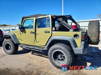 Drugie zdjęcie samochodu z przodu: 2013 JEEP WRANGLER UNLIMITED SPORT VIN:1C4BJWDG0DL694175 - miniatura