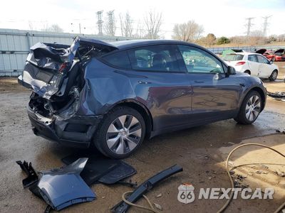 Trzecie zdjęcie samochodu z tyłu: 2023 TESLA MODEL Y VIN:7SAYGAEE9PF594272 - miniatura