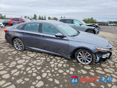 Czwarte zdjęcie samochodu z boku: 2021 HONDA ACCORD LX VIN:1HGCV1F15MA030424 - miniatura