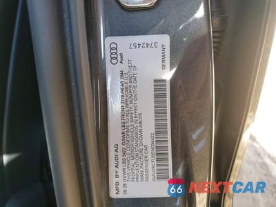 Zdjęcie 12 z 12 samochodu: 2025 AUDI S5 PREMIUM PLUS VIN:WAU25CFU9SN094422 - miniatura