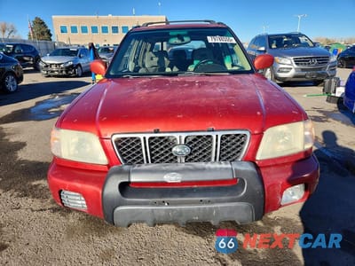 Piąte zdjęcie samochodu w środku: 2001 SUBARU FORESTER S VIN:JF1SF656318702202 - miniatura