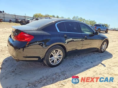 Trzecie zdjęcie samochodu z tyłu: 2010 INFINITI G37 SEDAN X VIN:JN1CV6AR1AM252867 - miniatura