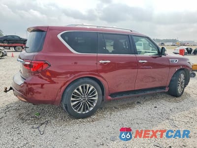 Trzecie zdjęcie samochodu z tyłu: 2021 INFINITI QX80 SENSORY VIN:JN8AZ2BE8M9269089 - miniatura