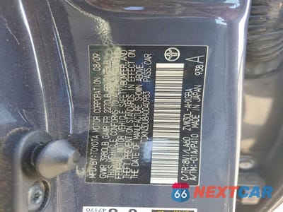 Zdjęcie 12 z 12 samochodu: 2010 TOYOTA PRIUS IV VIN:JTDKN3DU8A0040983 - miniatura