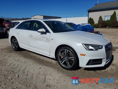 Czwarte zdjęcie samochodu z boku: 2017 AUDI A4 PREMIUM PLUS VIN:WAUENAF44HN055554 - miniatura