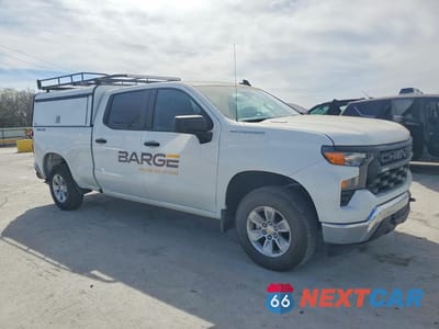 Czwarte zdjęcie samochodu z boku: 2025 CHEVROLET SILVERADO K1500 VIN:1GCPKAEK8SZ207324 - miniatura