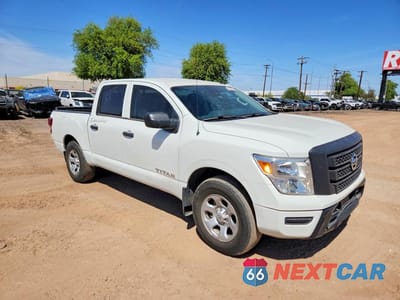 Czwarte zdjęcie samochodu z boku: 2021 NISSAN TITAN S VIN:1N6AA1EC3MN500850 - miniatura